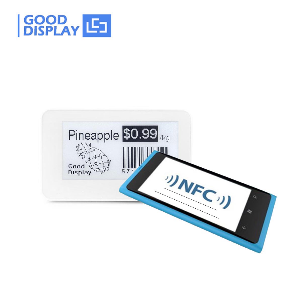 Nfc Tag Programmable - 2.13 İnç Kablosuz Pasif NFC Güçlü