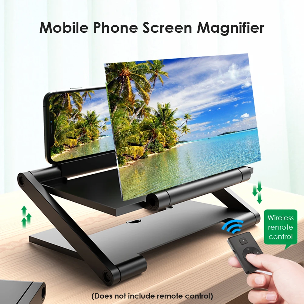 Digital Magnifier Reading - 14 ''3D HD cep telefonu ekranı