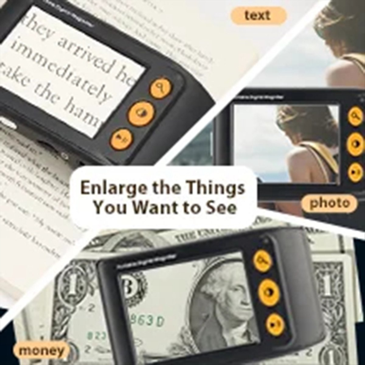 ABGN Düşük Görme Yeteneğine Sa - Digital Magnifier Reading incelemesi ve fiyatı