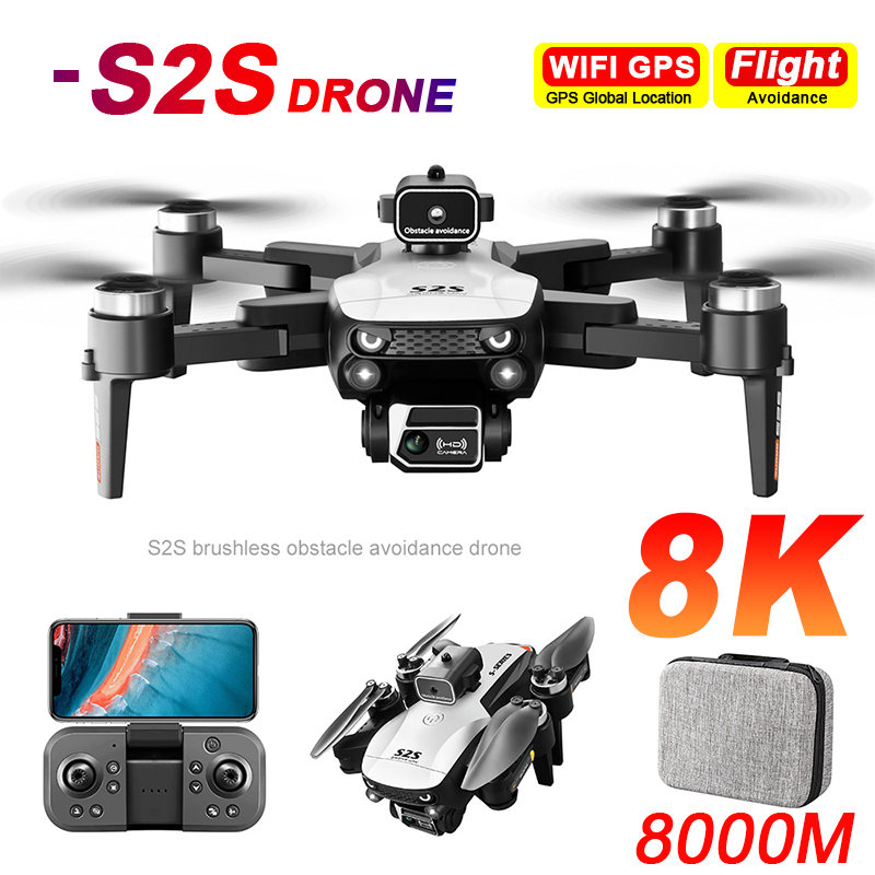 Yeni S2S Drone 8K Profesyonel  - New Gadgets Electronic incelemesi ve fiyatı