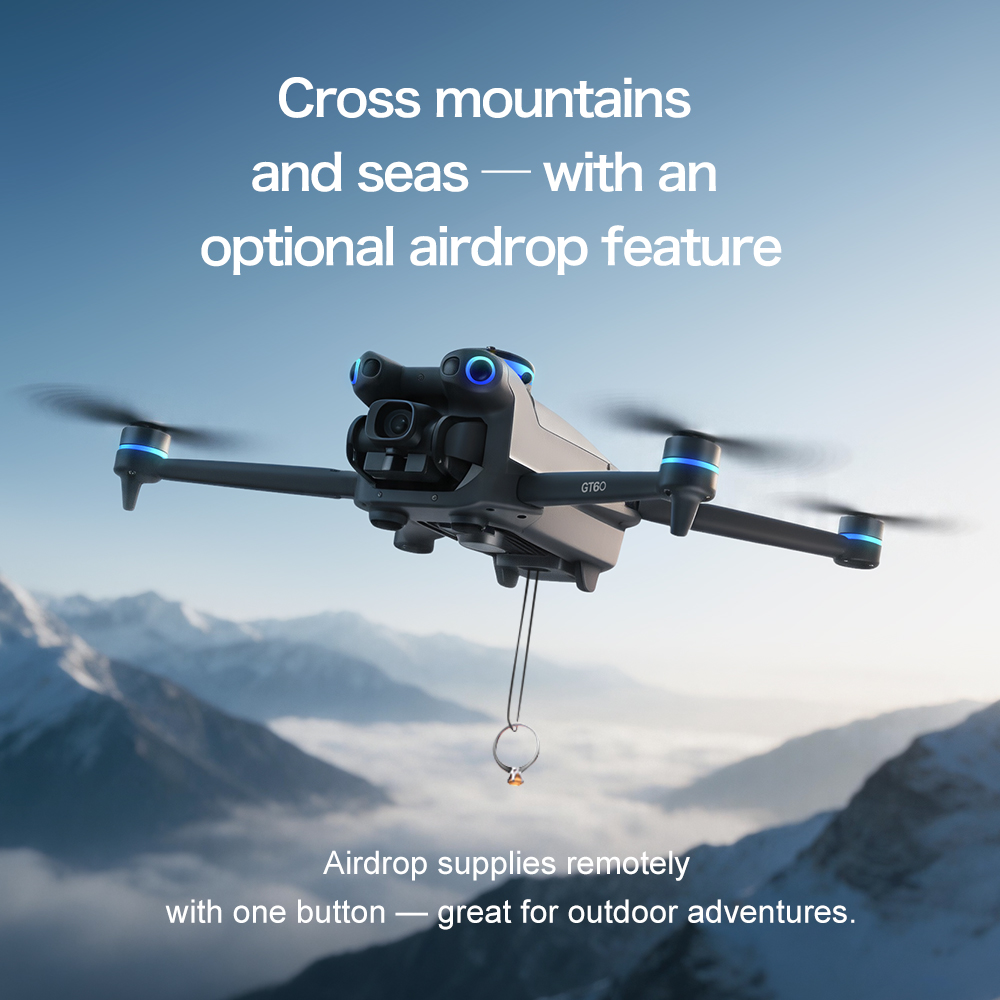 YENİ GT60 Mini Drone Çift Kame - New Gadgets Electronic incelemesi ve fiyatı