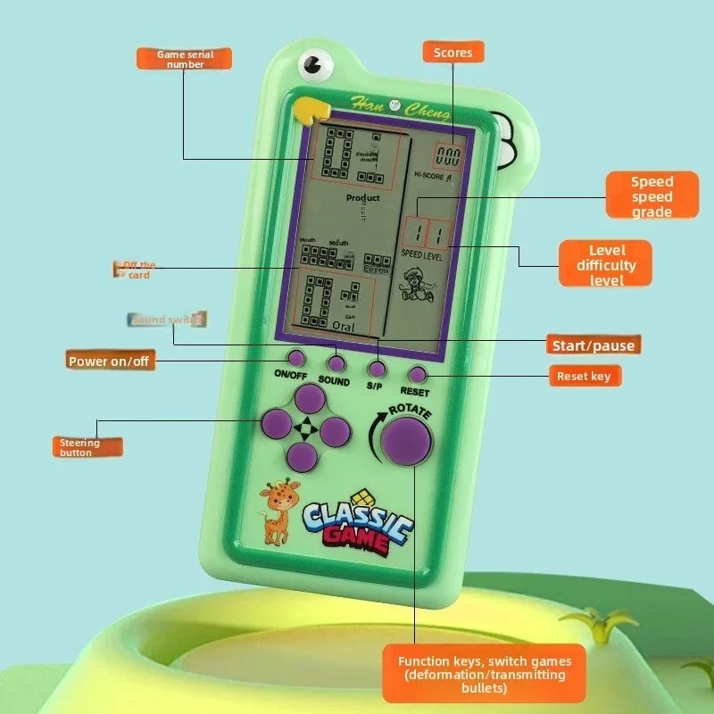 Yeni Model Çocuk Klasik Tetris - New Gadgets Electronic incelemesi ve fiyatı