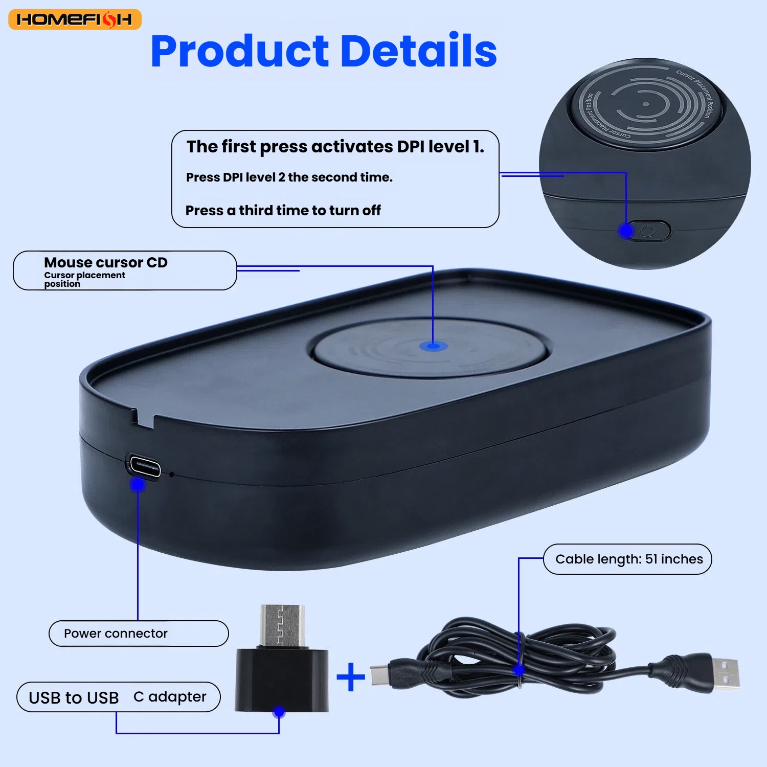 Algılanamayan Mouse Jiggler 5V - Auto Mouse Mover incelemesi ve fiyatı