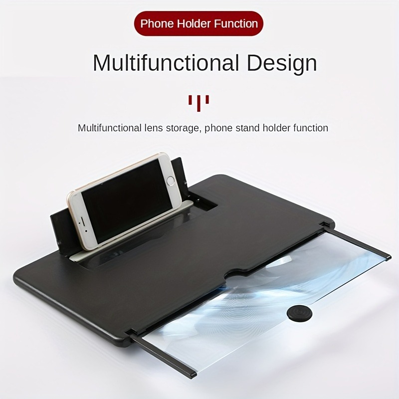 10/12 inç HD Cep Telefonu Ekra - Digital Magnifier Reading incelemesi ve fiyatı