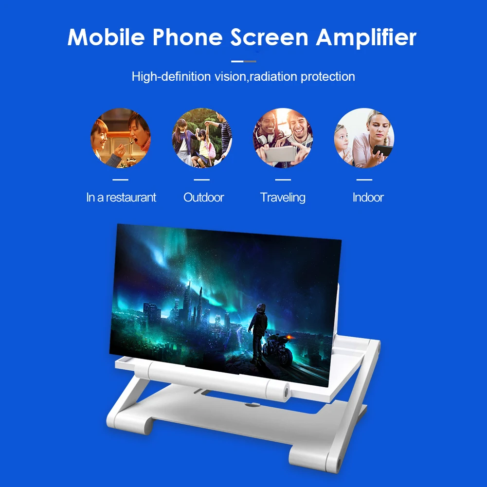 14 ''3D HD cep telefonu ekranı - Digital Magnifier Reading incelemesi ve fiyatı
