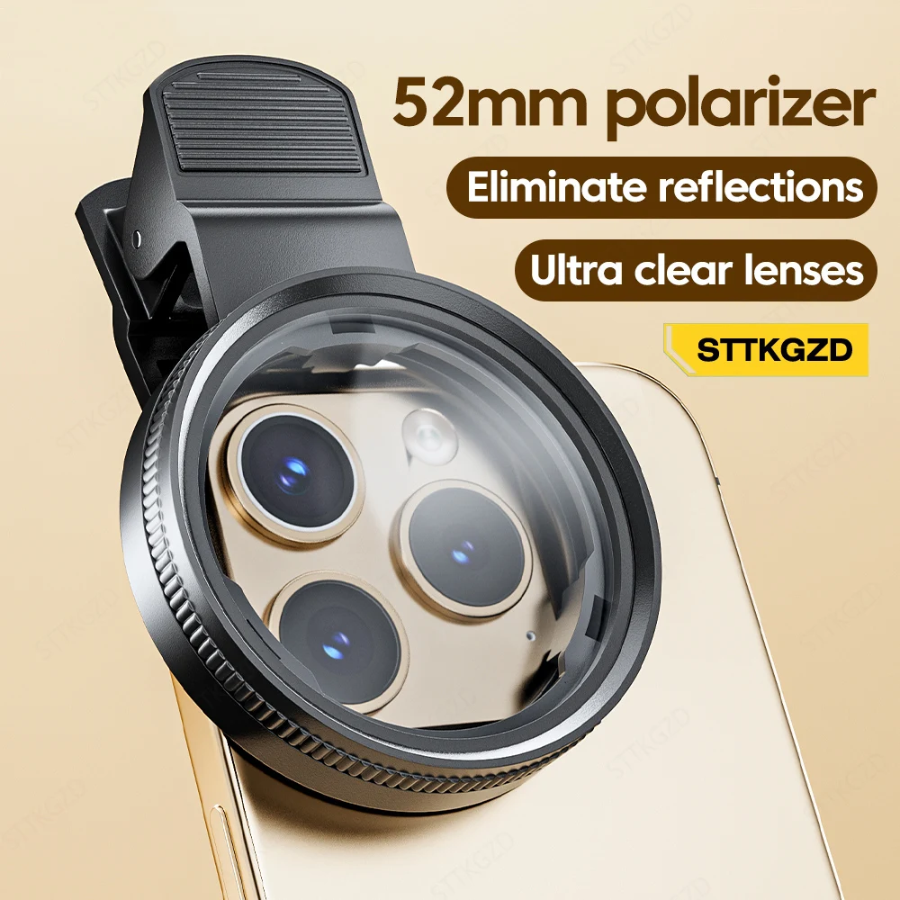 Yeni 52mm CPL Cep Telefonu Len - Mobile Electronics Gadgets incelemesi ve fiyatı