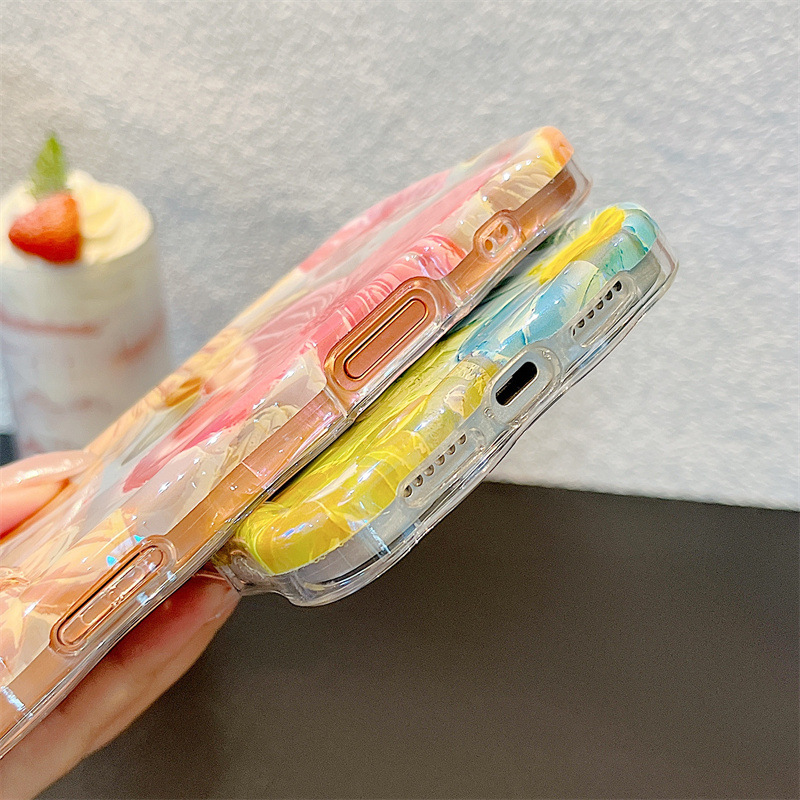 Moda Yağlı Boya Çiçekleri Dalg - Apple Iphone 15 Pro Max incelemesi ve fiyatı